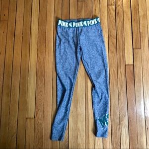 Victoria’s Secret PINK grey MSU leggings